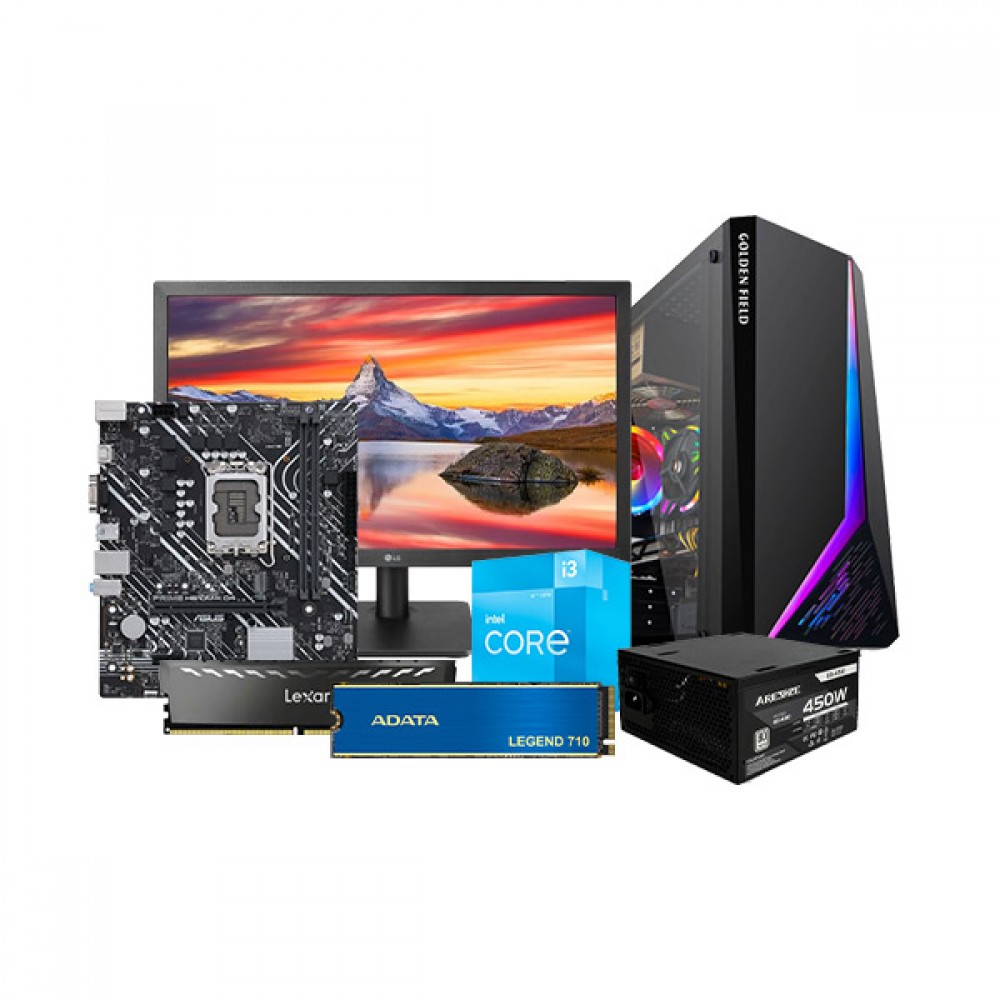 Intel Core i3-12100 12th Gen Desktop PC